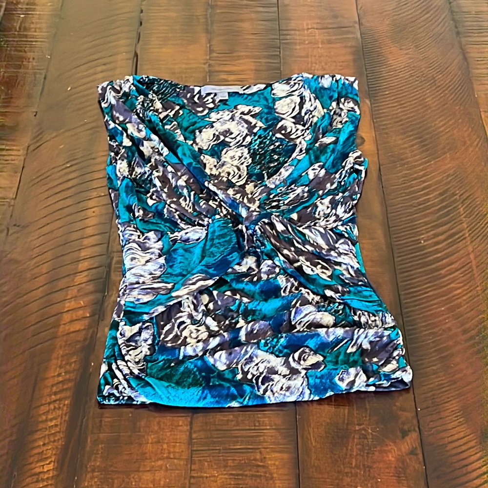 Classiques entier blue designed blouse!